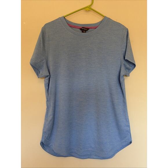 Eddie Bauer Lot Bundle Green + Blue Activewear Performance Shirts Womens Medium - Picture 2 of 16